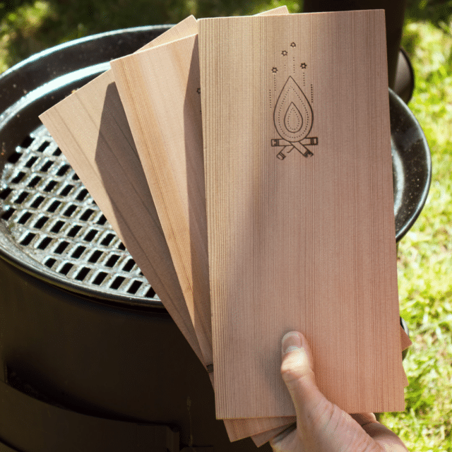 Smoking boards western red cedar grill grid VUUR LAB