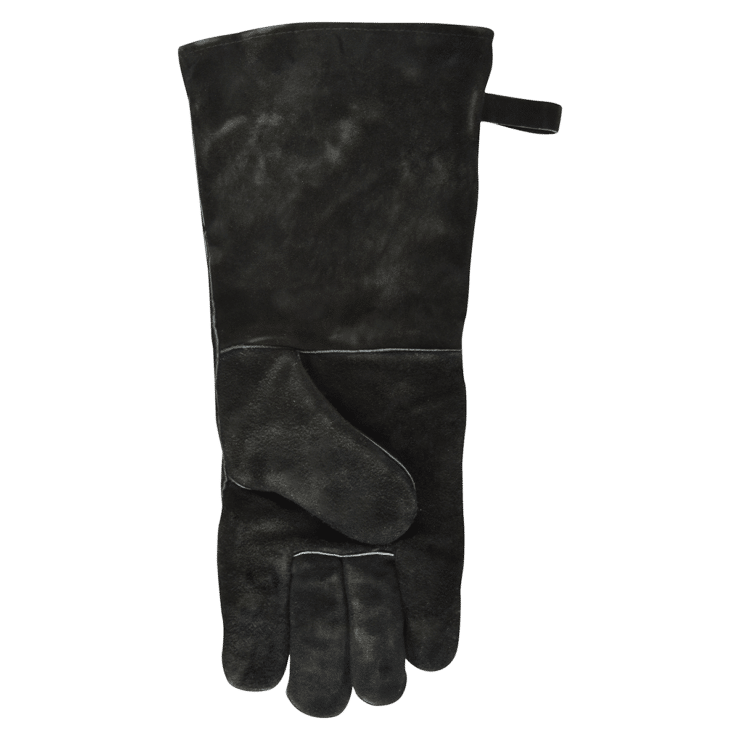 herwinnen vrouwelijk beneden Stoere BBQ Handschoen zwart bestellen bij Het VUUR LAB.®