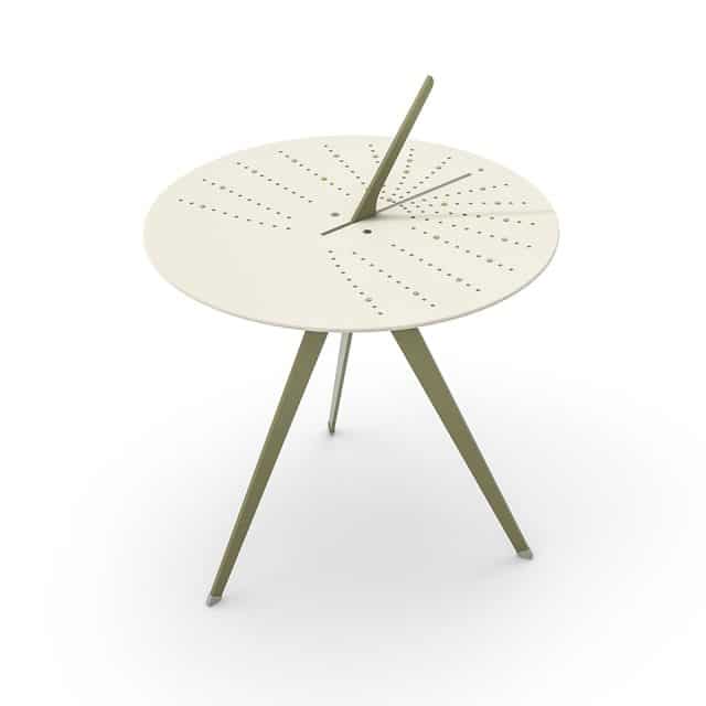 Experience time in a way that is meaningful to you with the Weltevree Sundial Table.