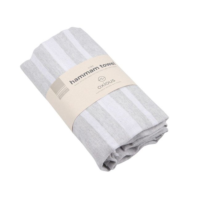 Oxious Hamam towel Vibe white striped