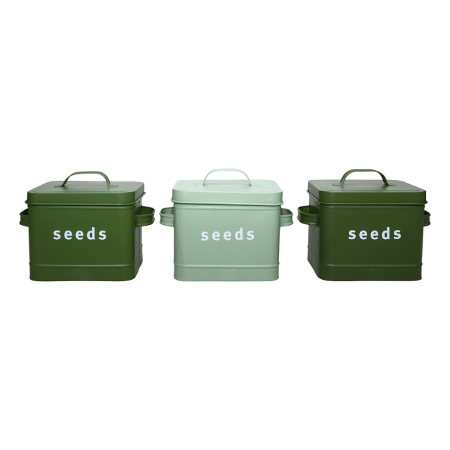 Zinc seed trays set