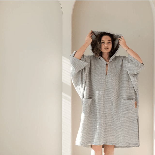 Poncho Oxious Elegance Caqui