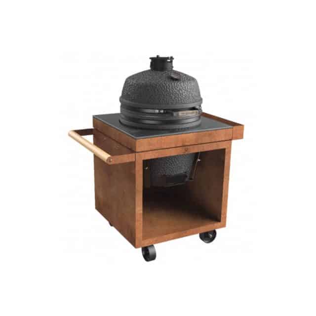 OFYR Kamadobord Corten 75 PRO+ Corten Mörkgrå keramik