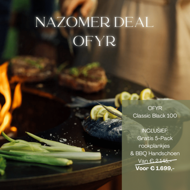 Nazomer deal OFYR VUUR LAB